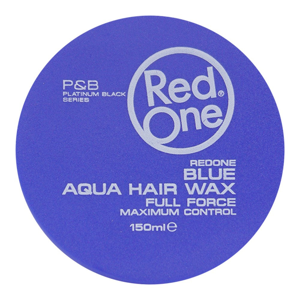 RED ONE Aqua Hair Wax (5oz) Blue, sareya beauty supply in calgary