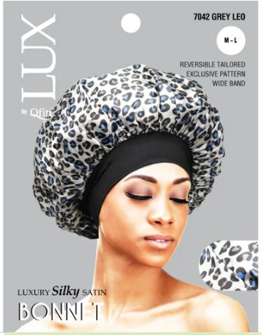 QFITT LUX REGULAR LUXURY SILKY SATIN BONNET - PATTERN