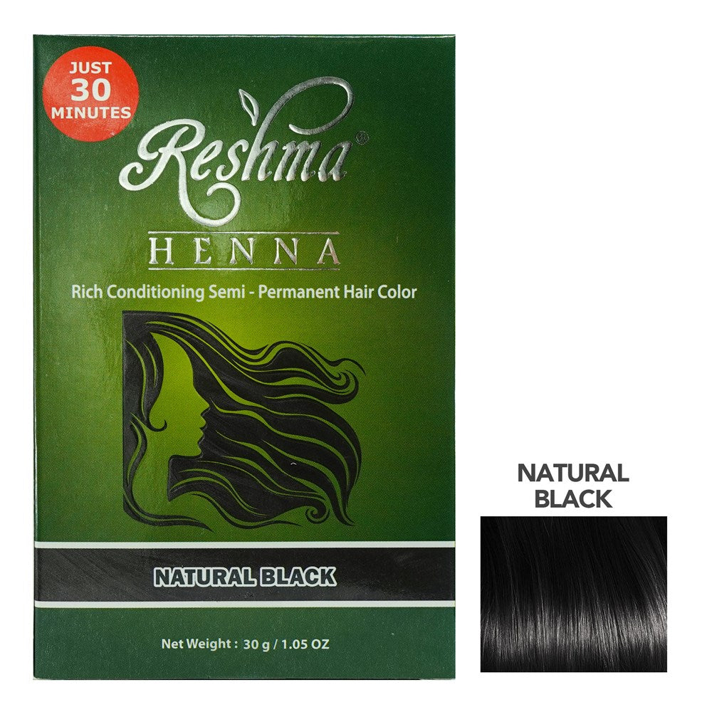 RESHMA 30 Minute Henna Semi Permanent Hair Color  (1.05oz)