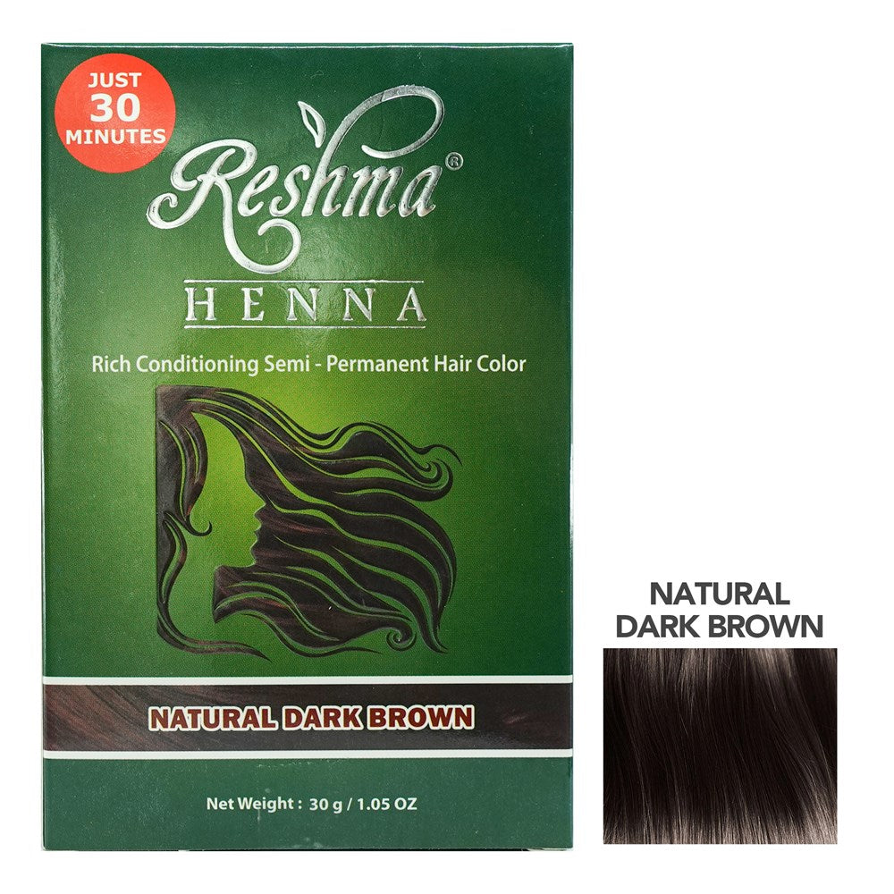 RESHMA 30 Minute Henna Semi Permanent Hair Color  (1.05oz)