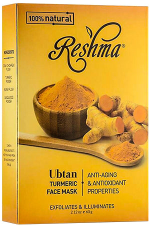 RESHMA Ubtan Tumeric Face & Body Mask, Sareya Beauty Supply Store in Calgary Alberta Canada 