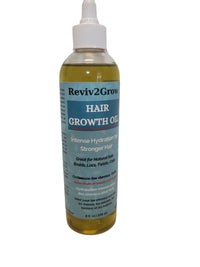 Thumbnail for REVIV2GROW Hair Growth Oil Infused with Rosemary Oil  & Biotin  (8oz), front