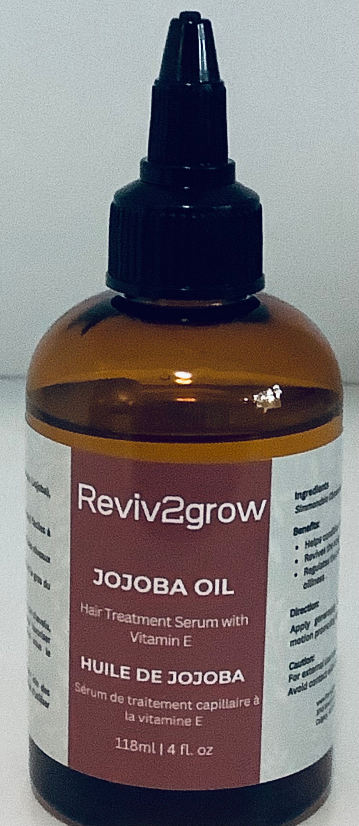 REVIV2GROW_Natural_Hair_oils_-_Jojoba_Oil_4oz, sareya beauty, beauty supply store in calgary, ethnic beauty supply store, black owned business in calgary