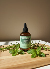 Thumbnail for Bottle of Reviv2Grow Rosemary Mint hair growth booster on a white background