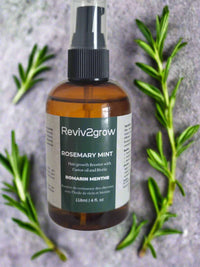 Thumbnail for Reviv2grow Rosemary Mint Hair Growth Booster with Castor Oil and Biotin (4oz) NATURAL HAIR CARE MADE IN CANADA