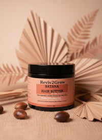 Thumbnail for Jar of Reviv2Grow Banana Hair Butter on a white background