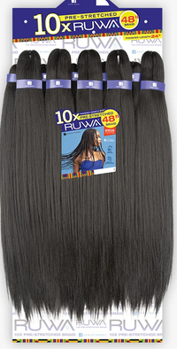 Thumbnail for Packaged hair extensions with RUWA branding on a white background