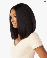 Thumbnail for SENSATIONNEL Curls Kinks & Co. Kinky Edges 13x6  Lace Wig Kinky Bob 14
