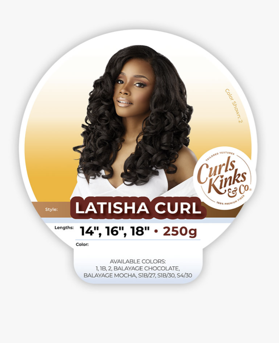 SENSATIONNEL Curls Kinks & Co Multi Pack Latisha Curl 14"16"18