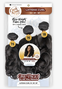 Thumbnail for SENSATIONNEL Curls Kinks & Co Multi Pack Latisha Curl 14