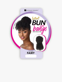 Thumbnail for SENSATIONNEL DRAWSTRING PONYTAIL INSTANT BUN WITH BANG, PACKET, Sareya Beauty Supply store in Calgary Alberta Canada