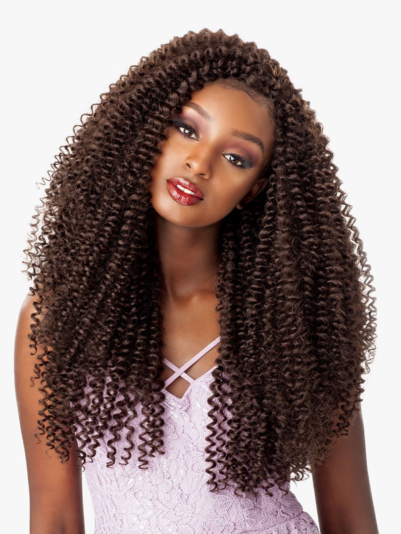 SENSATIONNEL LULUTRESS 3X WATER WAVE 20", FRONTVIEW, Sareya Beauty Supply Store in Calgary Alberta canada