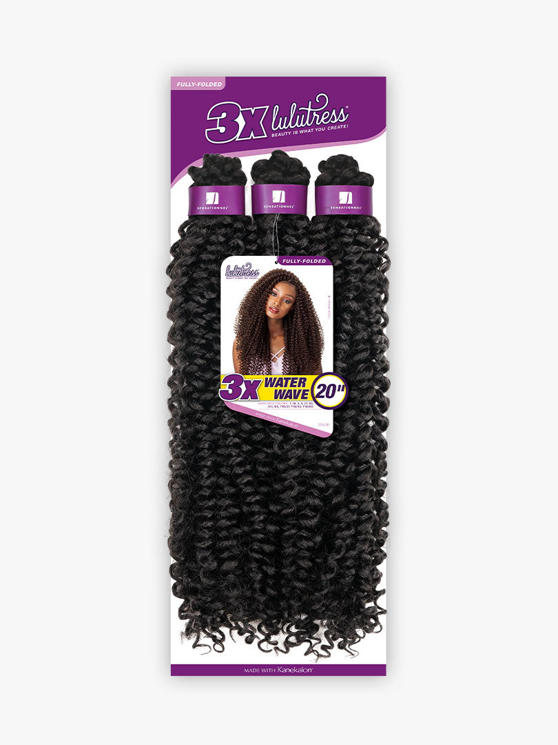 SENSATIONNEL LULUTRESS 3X WATER WAVE 20", PACK, Sareya Beauty Supply Store in Calgary Alberta canada