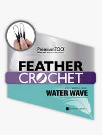 Thumbnail for Package of Premium TOO Feather Crochet with water wave design on a white background