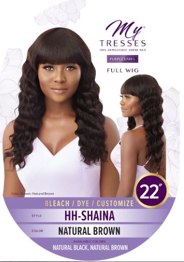 OUTRE HUMAN HAIR MYTRESSES PURPLE LABEL FULL CAP WIG-SHAINA