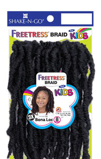 Thumbnail for SHAKE N GO Freetress Equal 3X Kids-Bona Loc 8_2 Sareya Beauty