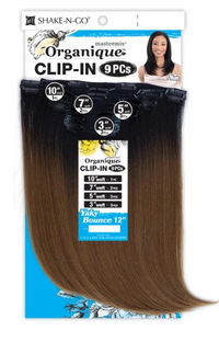 Thumbnail for Shake n Go Organique mastermix Packaged hair extensions with visible brand and product details on a white background