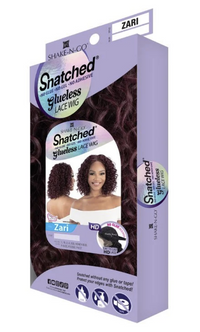 Thumbnail for Box of Shaked & Co Snatched Glueless Lace Wig with a model wearing the wig on the packaging.