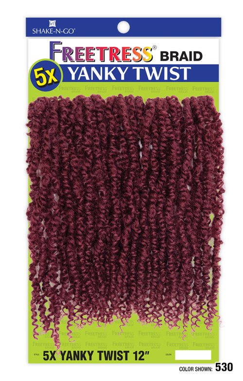SHAKE N GO FreeTress 5X Yanky Twist 12" Sareya Beauty SUpply Store in Calgary Alberta Canada