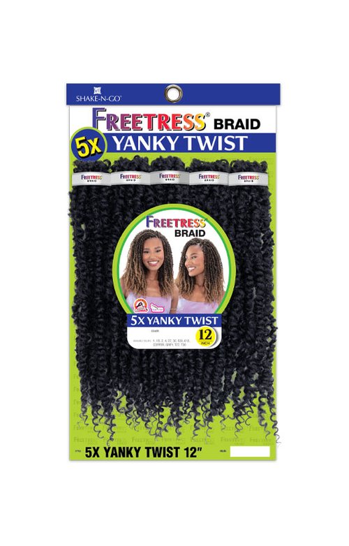 SHAKE N GO FreeTress 5X Yanky Twist 12" Sareya Beauty SUpply Store in Calgary Alberta Canada