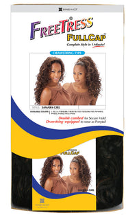 Thumbnail for SHAKE N GO FreeTress Drawstring Ponytail - Jamaican Girl, Sareya Beauty Supply Store in Calgary Alberta Canada 