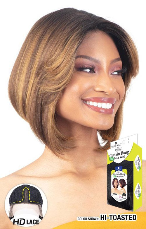 SHAKE N GO FreeTress Equal Curtain Bang Wig - DANAE sareya Beauty Sypply store in calgary Alberta Canada
