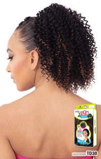 Thumbnail for SHAKE N GO FreeTress Equal Drawstring PonyTail C - MINI CURL Sareya Beauty Supply Store in Calgary Alberta Canada 
