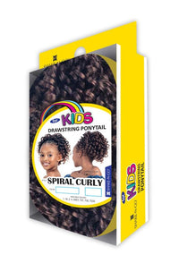 Thumbnail for SHAKE N GO FreeTress Kids ponytail - Spiral Curly , Sareya Beauty Supply Store in Calgary Alberta Canada