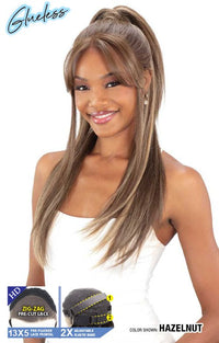 Thumbnail for SHAKE N GO FreeTress Masterclass HD Glueless Frontal Wig - MAJESTIC