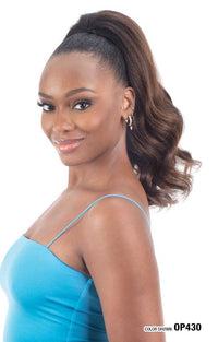 Thumbnail for SHAKE N GO Free Tress Drawstring Ponytail Natural Body Wave, Sareya Beauty supply store in calgary