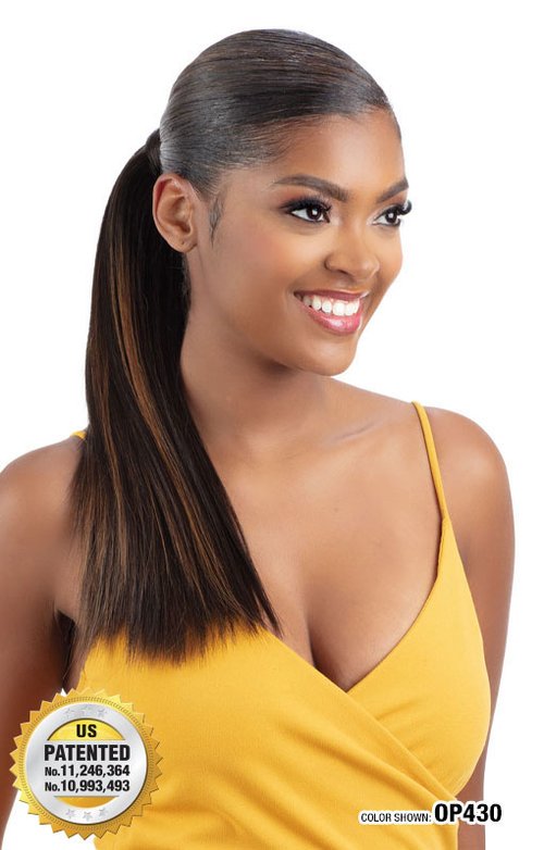 SHAKE N GO Free Tress Organique Pony Pro Ponytail - SLEEK ST 18", Sareya Beauty Supply Store in Calgary Alberta 