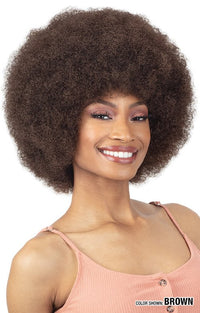 Thumbnail for SHAKE N GO FREETRESS EQUAL WIG AFRO MEDUIM, front view