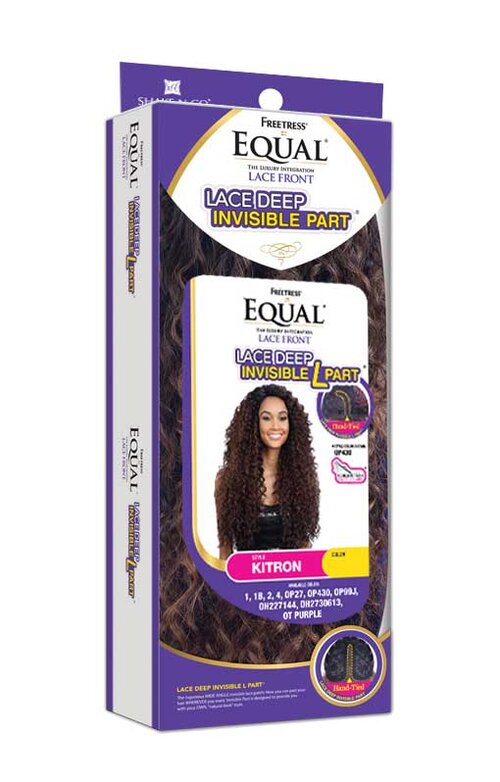 SHAKE N GO Freetress Equal Lace Deep Invisible L-Part  Wig - KITRON , Sareya Beauty Supply Store in Calgary Alberta Canada Alberta 