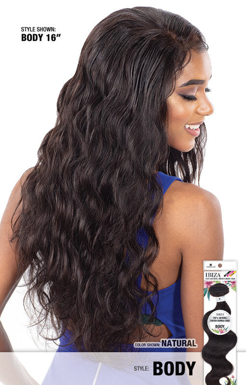 SHAKE N GO Ibiza 100% Natural Virgin Human Hair Bundles Body Wave 20"