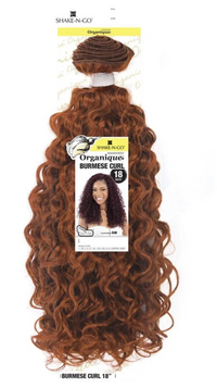 Thumbnail for Packaged hair extension with a visible brand label on a white background