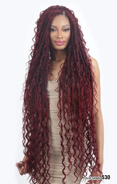SHAKE N GO Organique Mastermix Loose Deep Bulk 18", Braided