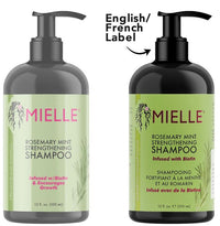 Thumbnail for MIELLE ROSEMARY MINT STRENGTHENING SHAMPOO -12 OZ- FRENCH AND ENGLISH