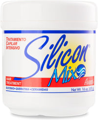 Thumbnail for Jar of Silicon Mix hair treatment on a white background