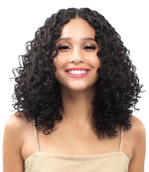 SENSUAL COLLECTION AFRO SENS SISTAS CLIP 10PCS - BEACH CURL- 14"