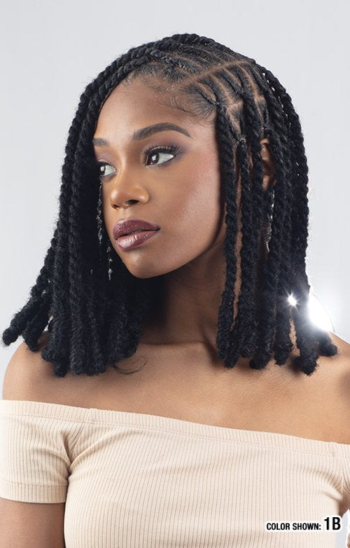 SHAKE-N-GO EQUAL 3X Cuban Twist Soft & Natural 16"