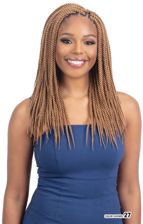 SHAKE N GO FREETRESS EQUAL 3X SENEGALESE TWIST 14", FRONT VIEW