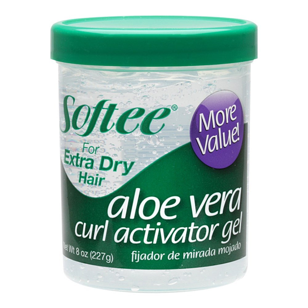 SOFTEE Aloe Vera Curl Activator Gel [Extra Dry], Sareya Beauty Supply Store in calgary