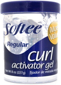 Thumbnail for SOFTEE Curl Activator Gel with Aloe Vera -Regular (8oz)