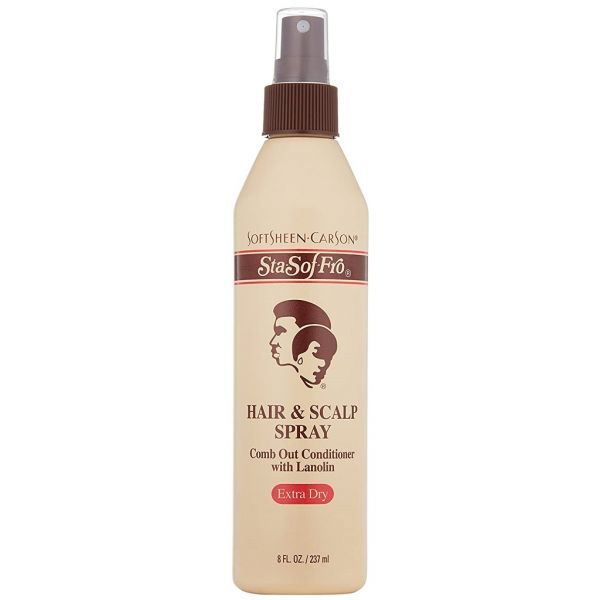 SOFTSHEEN CARSON Sta-Sof-Fro Hair & Scalp Spray - Extra Dry (8 oz), sareya Beauty Supply Store in Calgary Alberta Canada 