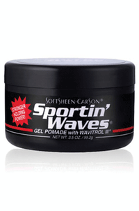 Thumbnail for SOFT SHEEEN CARSON Sportin' Waves Pomade with Wavitrol III (3.5 oz) Sareya Beauty, Beauty Supply Store in Calgary