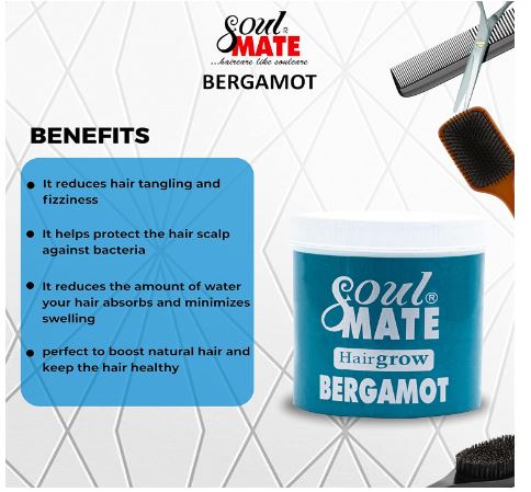 SOUL MATE HAIRGRO BERGAMOT-330g