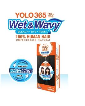 SENSUAL COLLECTION VELLA VELLA YOLO 365 WET & WAVY 100% HUMAN HAIR- SPANISH WAVE- PACK