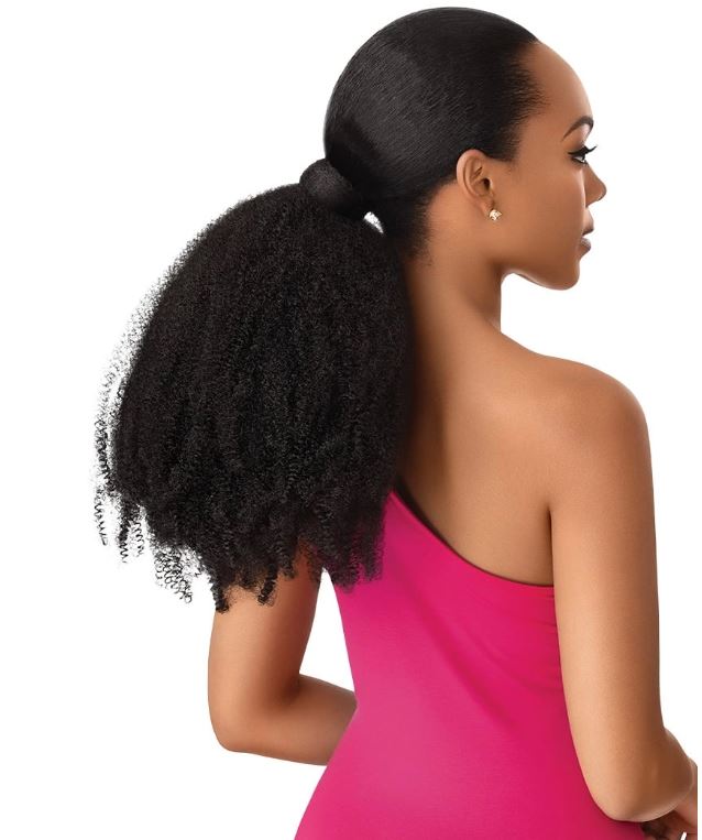 OUTRE PRETTY QUICK - WRAP PONY - SPRINGY AFRO- LOW BACK