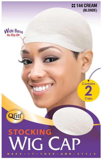 QFITT STOCKING WIG CAP - 2 CAPS