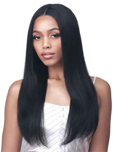 BOBBI BOSS 100% HUMAN HAIR LACE FRONT WIG - MHLF590 STRAIGHT 24- FRONT